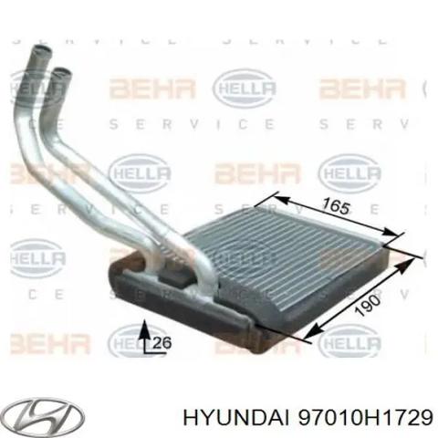 Радіатор обігрівача 97010H1729 HYUNDAI