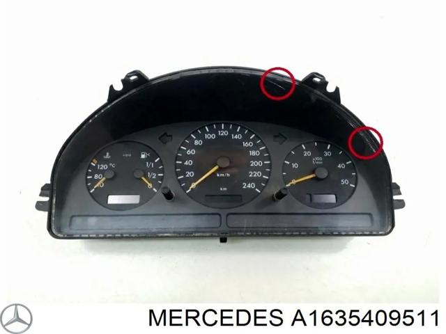 Прилади управління A1635409511 MERCEDES