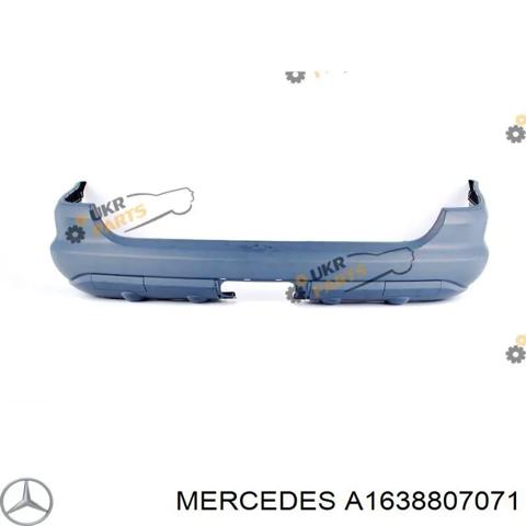 Кожух бампера заднього A1638807071 MERCEDES