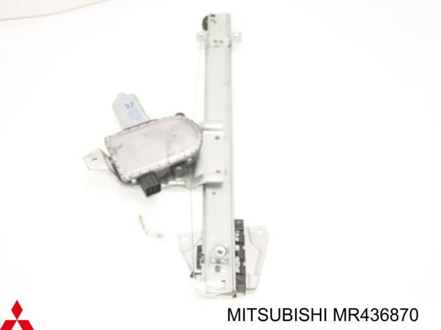 Моторчик склопідйомника двері задніх, правих MR436870 MITSUBISHI