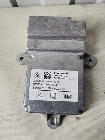 Блок управління airbag 65779474762 BMW