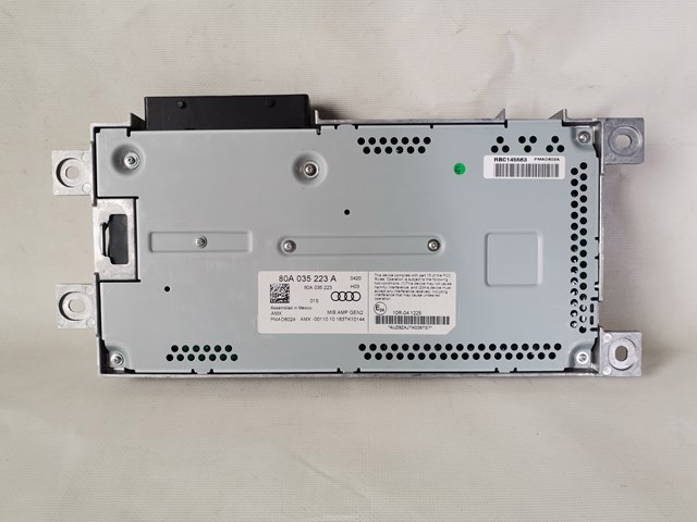 Підсилювач звуку аудіосистеми 80A035223A VAG