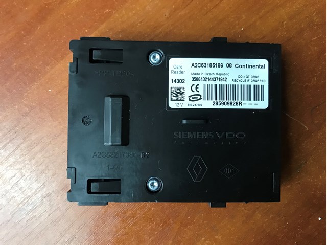 Замок запалювання 285909828R RENAULT