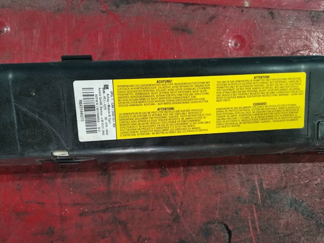 Подушка безпеки, бічна, права, AIRBAG 24451367 OPEL