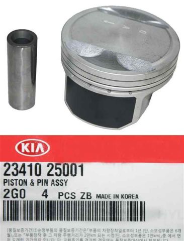Поршень двигуна без кілець 2341025001 HYUNDAI
