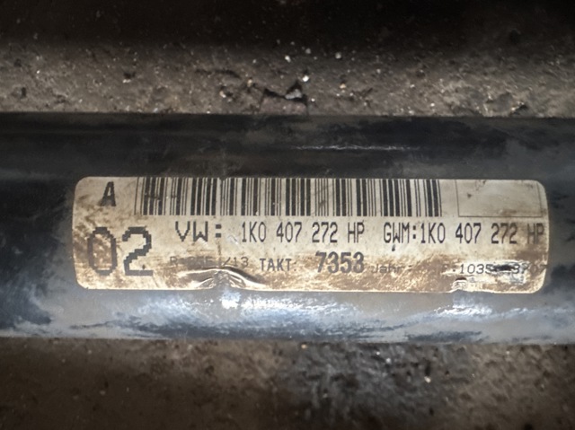Привід правий 1K0407272HP VAG