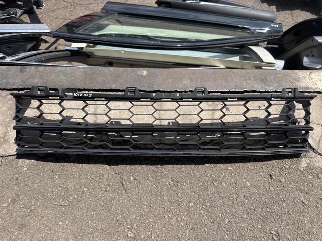 Решітка переднього бампера, центральна 3V0853677 VAG