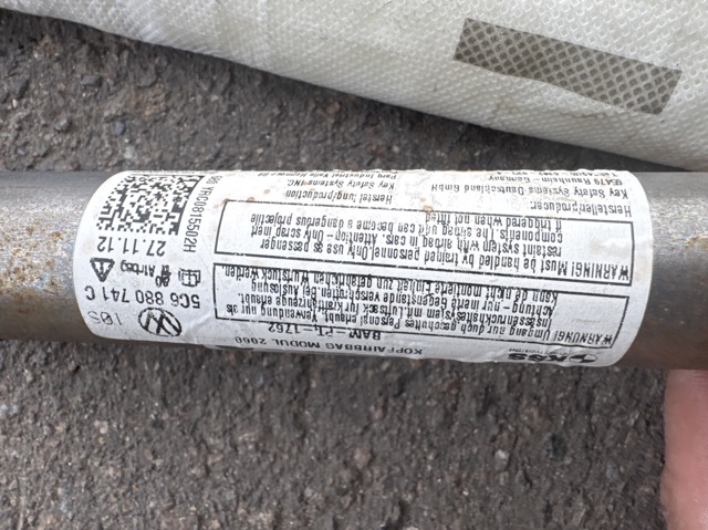 Подушка безпеки, збоку ейрбегів 5C6880741C VAG