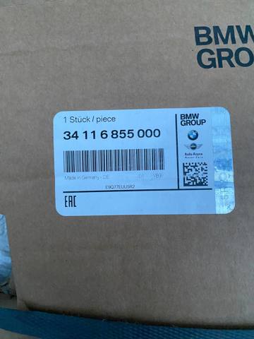 Гальмо дискове переднє 34116855000 BMW