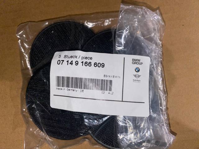 Кріплення килимків салонних, комплект 7149166609 BMW