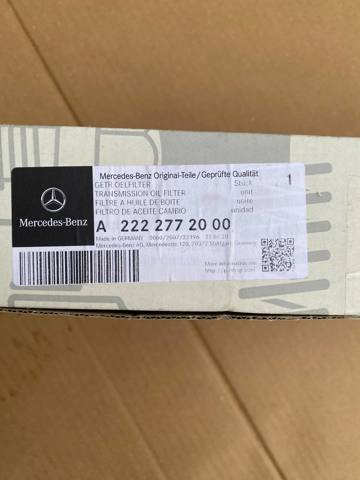 Масло і фільтр в коробку автомат  A2222772000 MERCEDES