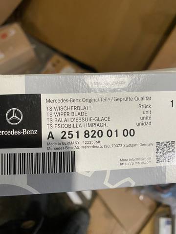Безконтактні щітки A2518200100 MERCEDES