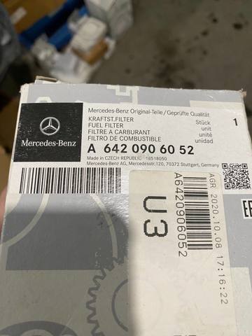 Фільтр палива A6420906052 MERCEDES