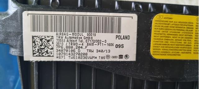 Подушка безпеки бокова 7P6880204F VAG