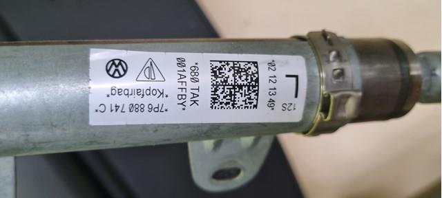 Подушка безпеки, бічна, ліва, AIRBAG 7P6880741C VAG