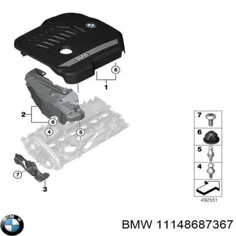 Екран двигуна 11148687367 BMW
