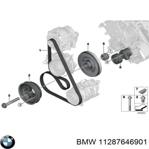 Шків колінвала (демпфер ) 11287646901 BMW