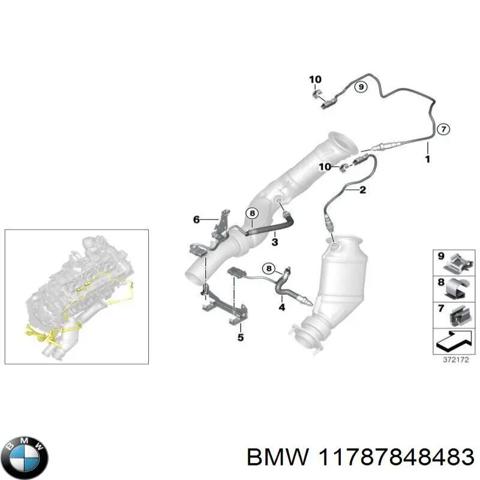 Датчик кисню 11787848483 BMW