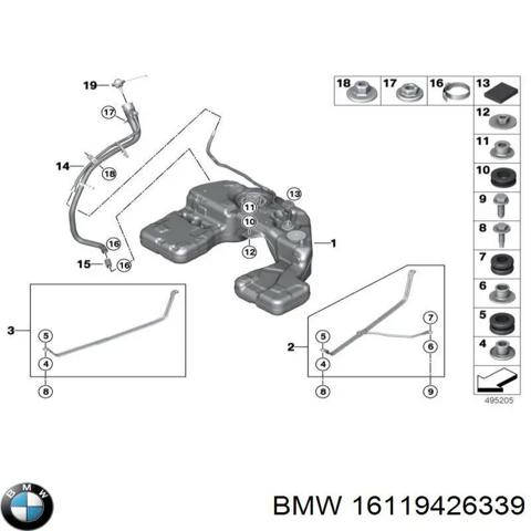 Бак паливний 16119426339 BMW