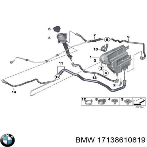 Бачок розширювальний 17138610819 BMW