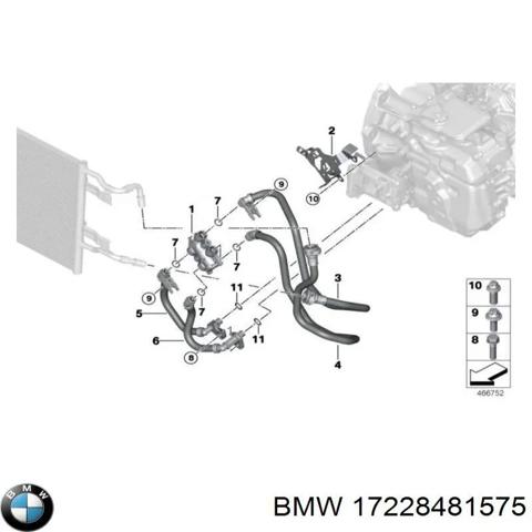 Термостат системи охолодження масла АКПП 17228481575 BMW