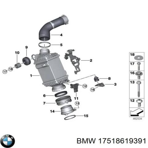 Система охолодження наддувочного повітря 17518619391 BMW