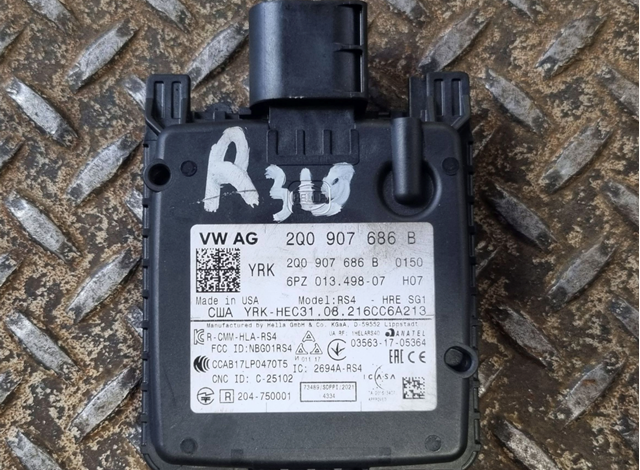 Датчик контролю мертвої зони, задній 2Q0907686B VAG
