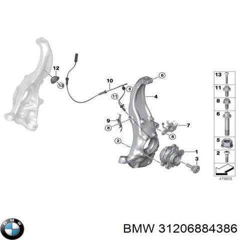 Цапфа передні праві 31206884386 BMW