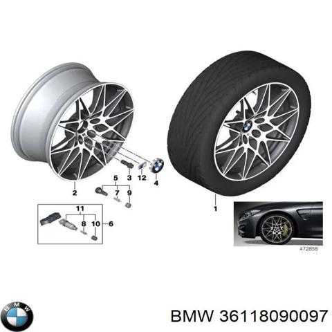 Диски литі (легкосплавні, титанові) 36118090097 BMW