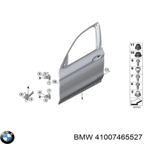 Двері передні, ліві 41007465527 BMW