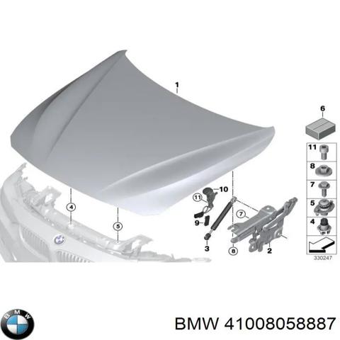 Капот 41008058887 BMW