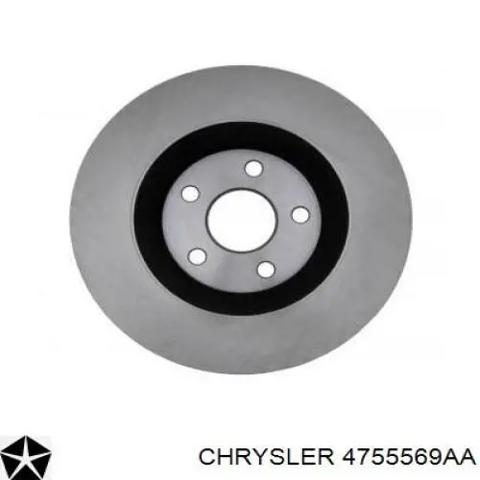 Диск переднього гальма 4755569AA CHRYSLER