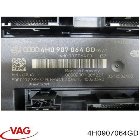 Блок комфорту 4H0907064GD VAG