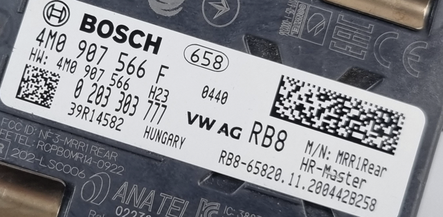 Датчик контролю мертвої зони, задній 4M0907566F VAG