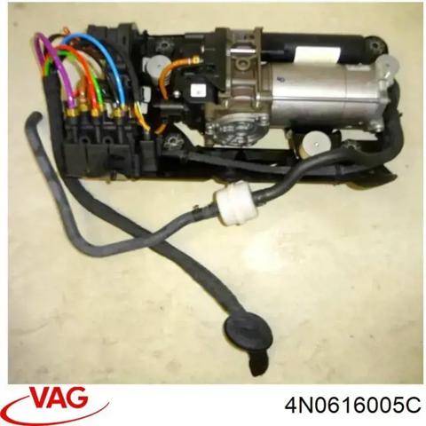 Компресор пневмопідкачкою (амортизаторів) 4N0616005C VAG
