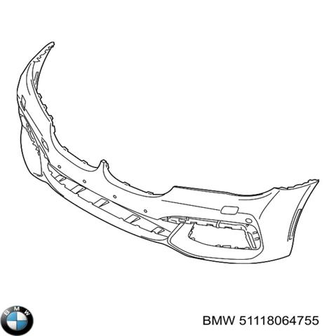 Бампер на авто 51118064755 BMW