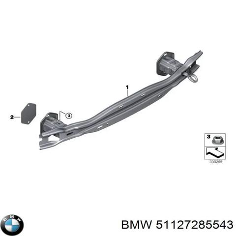 Підсилювач бампера заднього 51127285543 BMW