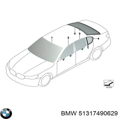 Автомобільне скло 51317490629 BMW