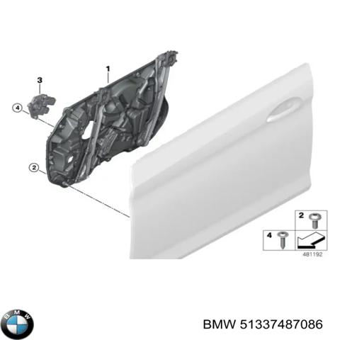 Склопідйомник передньої правої двері 51337487086 BMW