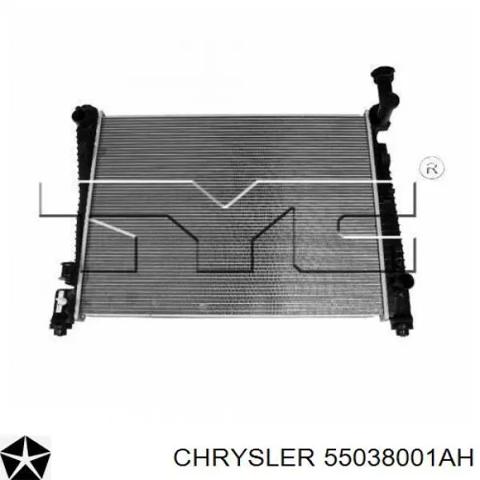 Радіатор охолодження двигуна 55038001AH CHRYSLER