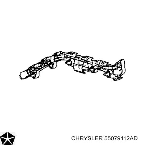 Направляюча заднього бампера, права 55079112AD CHRYSLER