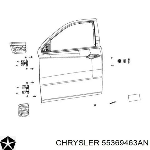 Дверь передня ліва 55369463AN CHRYSLER