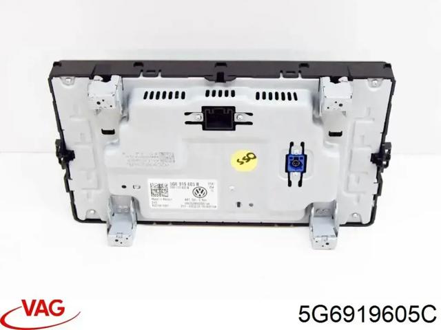 Дисплей бортового комп'ютера 5G6919605C VAG