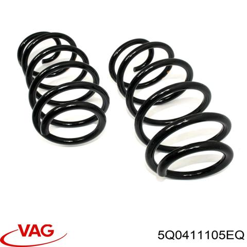 Пружина передньої підвіски 5Q0411105EQ VAG