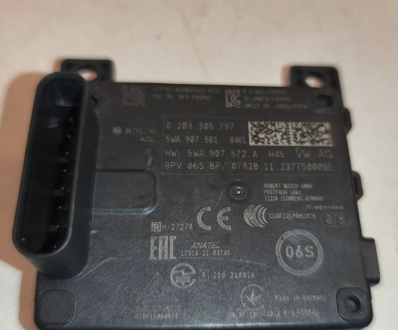 Блок керування круїз-контролем 5WA907561 VAG