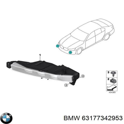 Протитуманка ліва BMW 7