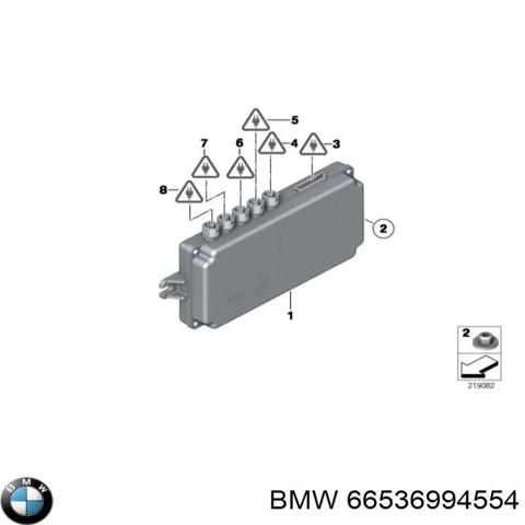 Модуль керування камерою 66536994554 BMW