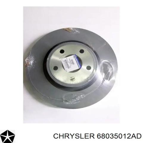 Гальмо дискове переднє 68035012AD CHRYSLER