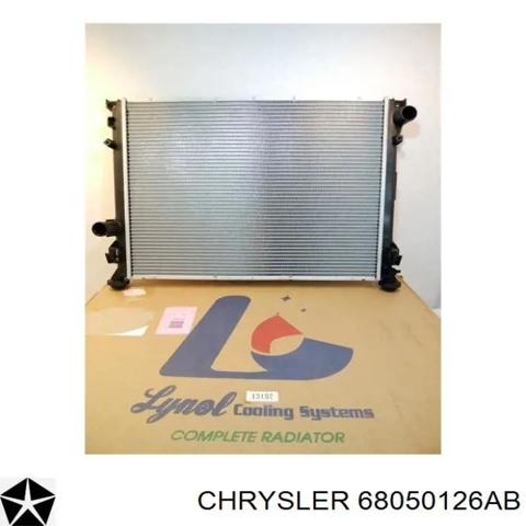 Радіатор системи охолодження двигуна 68050126AB CHRYSLER