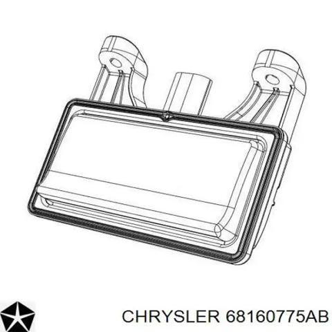 Ручка кришки багажника/3-х/(5-х) дверей, зовнішня 68160775AB CHRYSLER